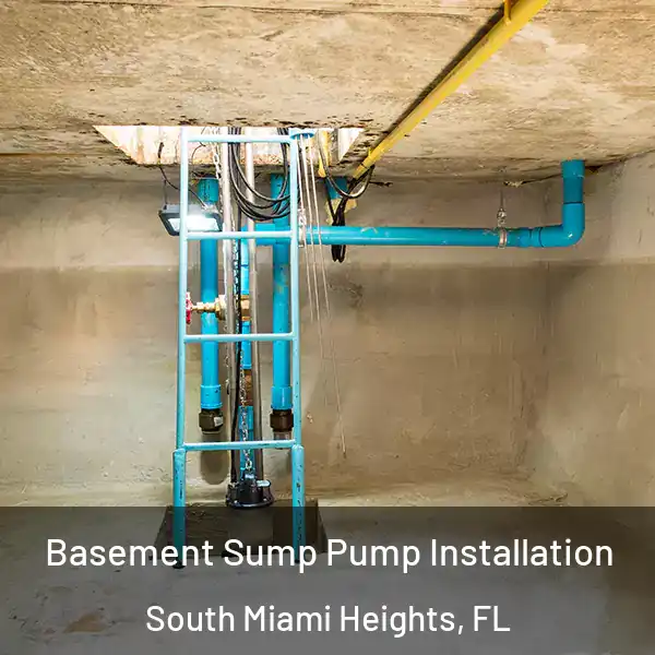  Basement Sump Pump Installation South Miami Heights, FL