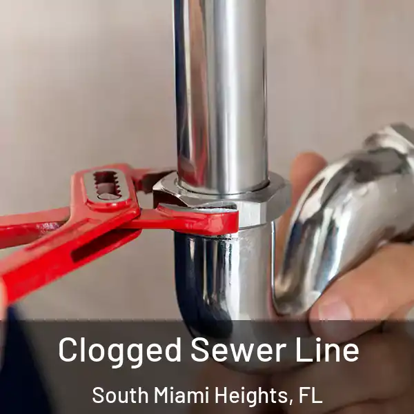  Clogged Sewer Line South Miami Heights, FL