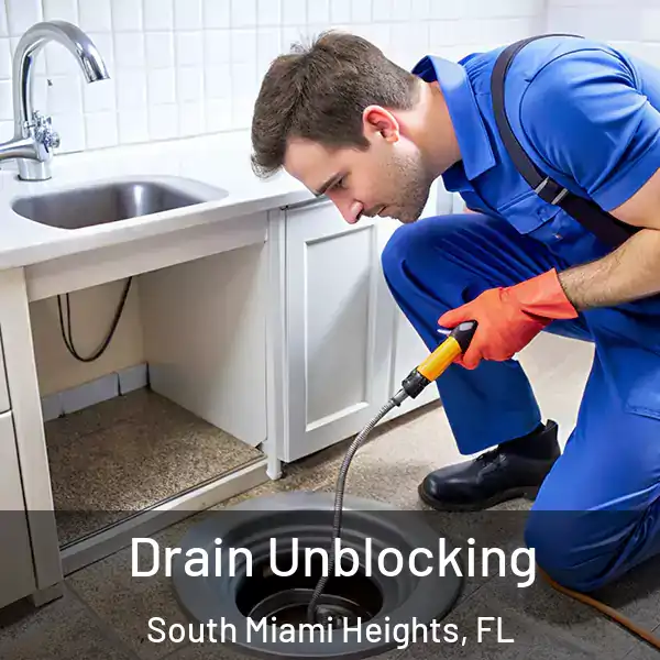  Drain Unblocking South Miami Heights, FL