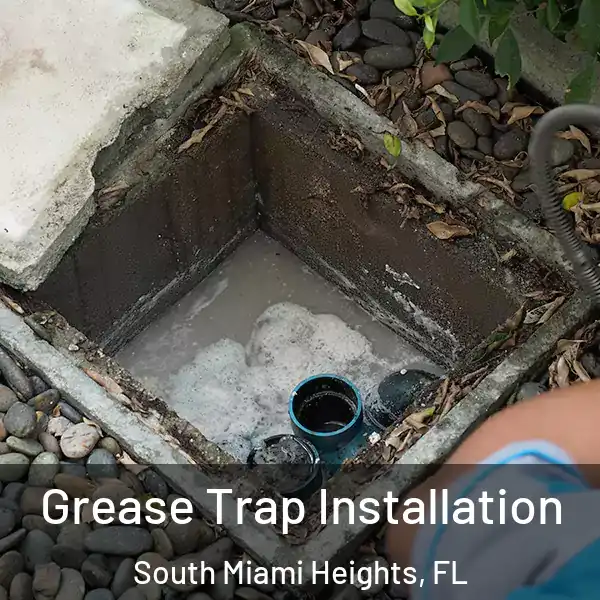  Grease Trap Installation South Miami Heights, FL