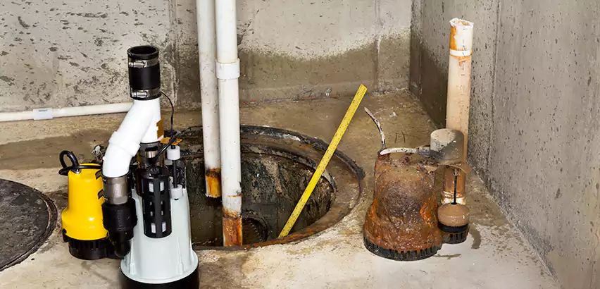 Installing Sump Pump in Finished Basement in South Miami Heights, FL