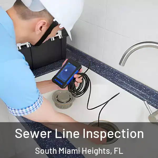  Sewer Line Inspection South Miami Heights, FL