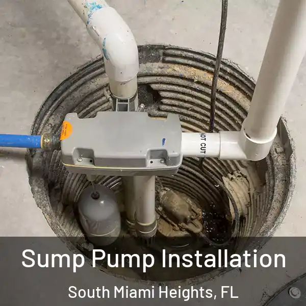  Sump Pump Installation South Miami Heights, FL